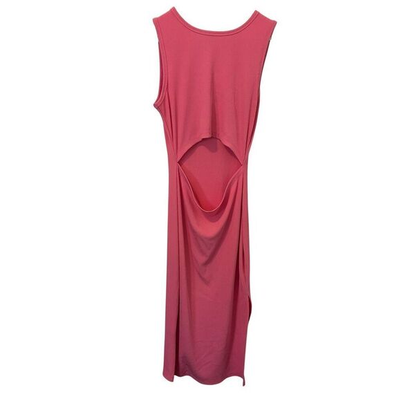 PRETTYGARDEN Dress Womens Medium Sleeveless Ribbed Cutout Maxi Summer Trendy - Picture 2 of 10